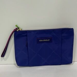 Preppy Poly Wristlet Blue
